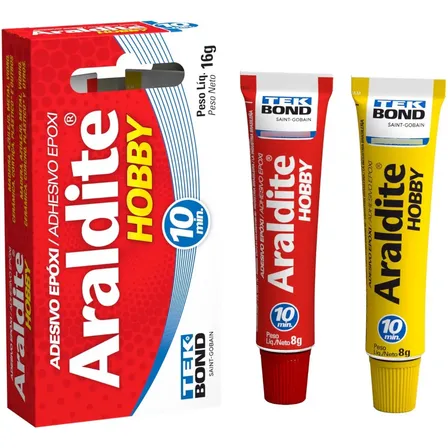 Tekbond Araldite Cola Epóxi Hobby 16g