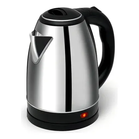 Chaleira Elétrica Inox Jarra 1,8 Litros Prateado 220v 1500w