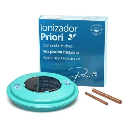 Ionizador Solar Priori Piscina 15mil a 40mil L (adeus Algas)