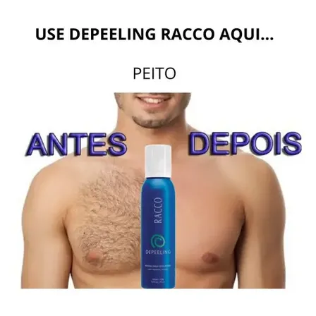 Depelin Racco, Spray Depilatorio, Depilacao Rapida Sem Dor
