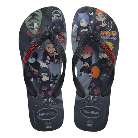 Chinelo Havaianas Naruto Shippuden Original Top Akatsuki