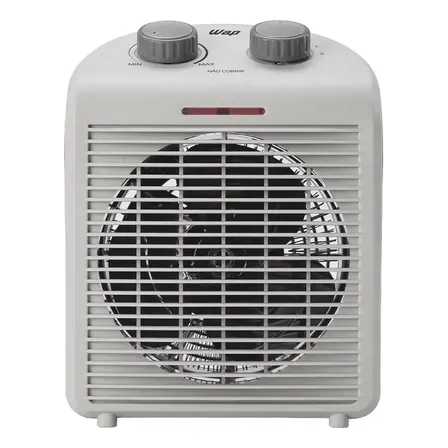 WAP Air Heat FW009371 Aquecedor Elétrico Portátil 3 em 1 220V Potência 2000W Triplo Sistema Segurança