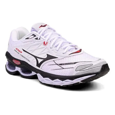 Tênis Mizuno Academia Corrida Caminhada Novo Treino Oferta Mizuno Branco Preto 42 Br